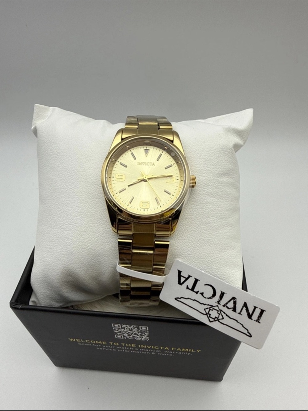 Invicta Celestial Maya Women's Wrist Watch - 28mm, Gold Tone 69182 Brand New